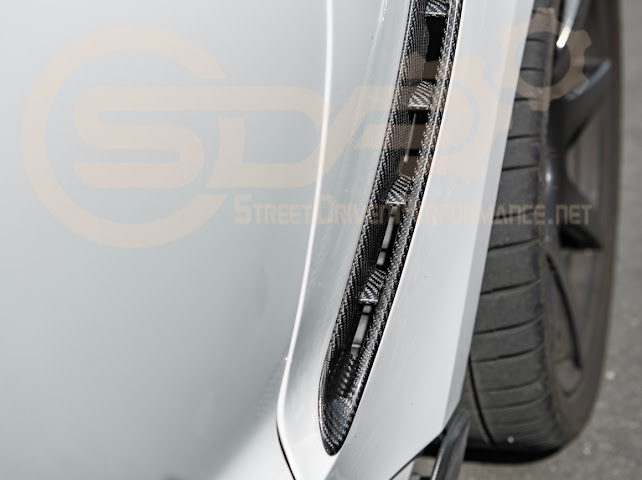 2015-20 FORD MUSTANG | CARBON FIBER FRONT SIDE FENDER VENT COVER
